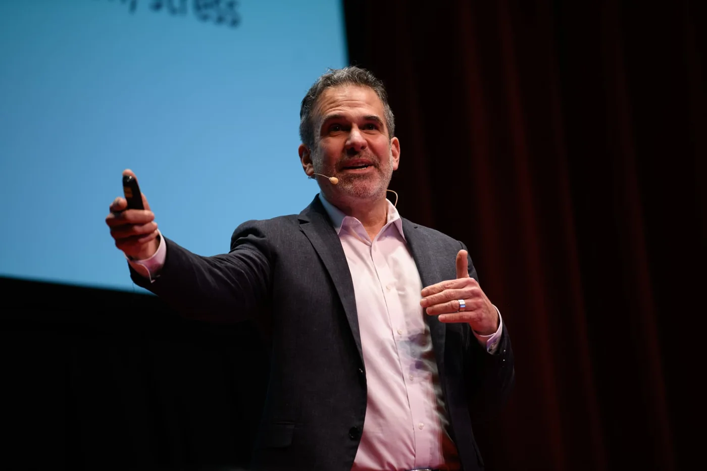 Dr. Michael Baran delivering a TEDx talk
