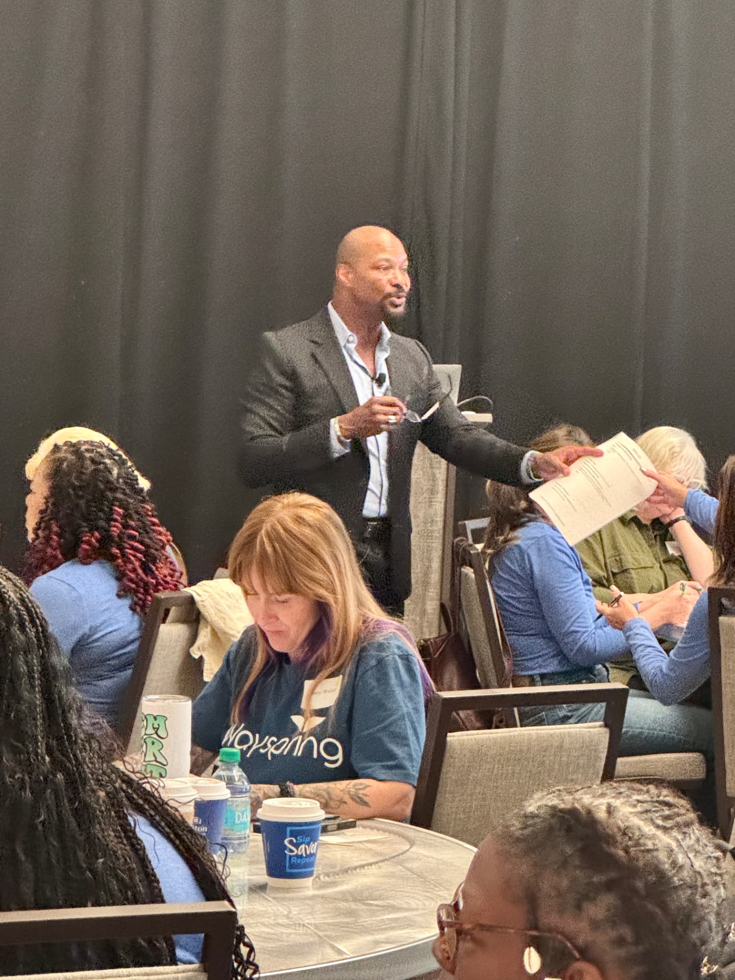 Iris Inclusion consultant leading a workshop